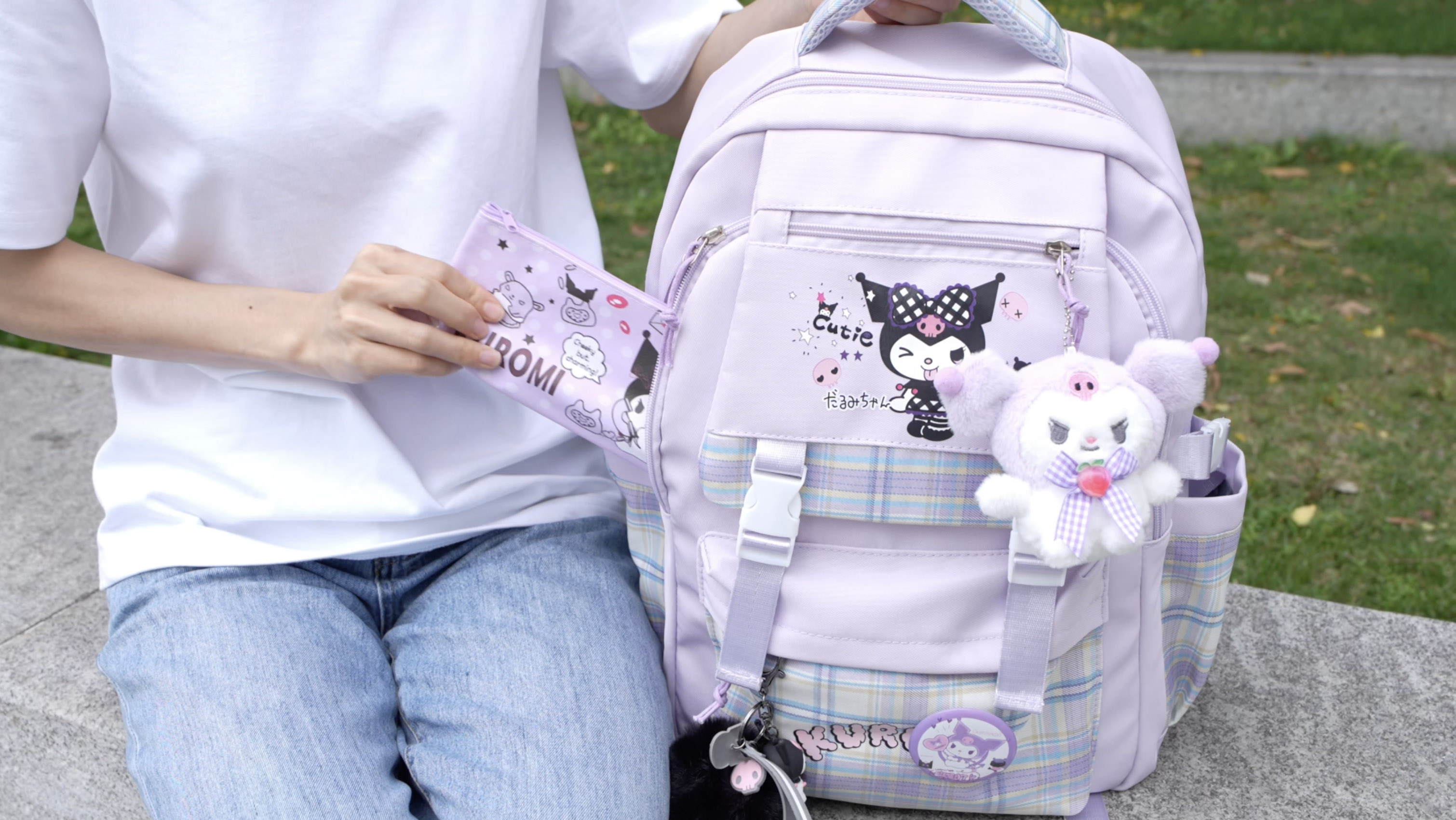 kawaii cute mini backpack Juju Purple - Kawaii Stuff Mochila Kawaii - Cute Backpacks For Girls - Backpacks For School Girls - Cute Backpack For School (Pur) Top 7 Fishfinders For NylonImportNylon lining bf23 Color:GLOW Pink Passion/Chrome Reflective