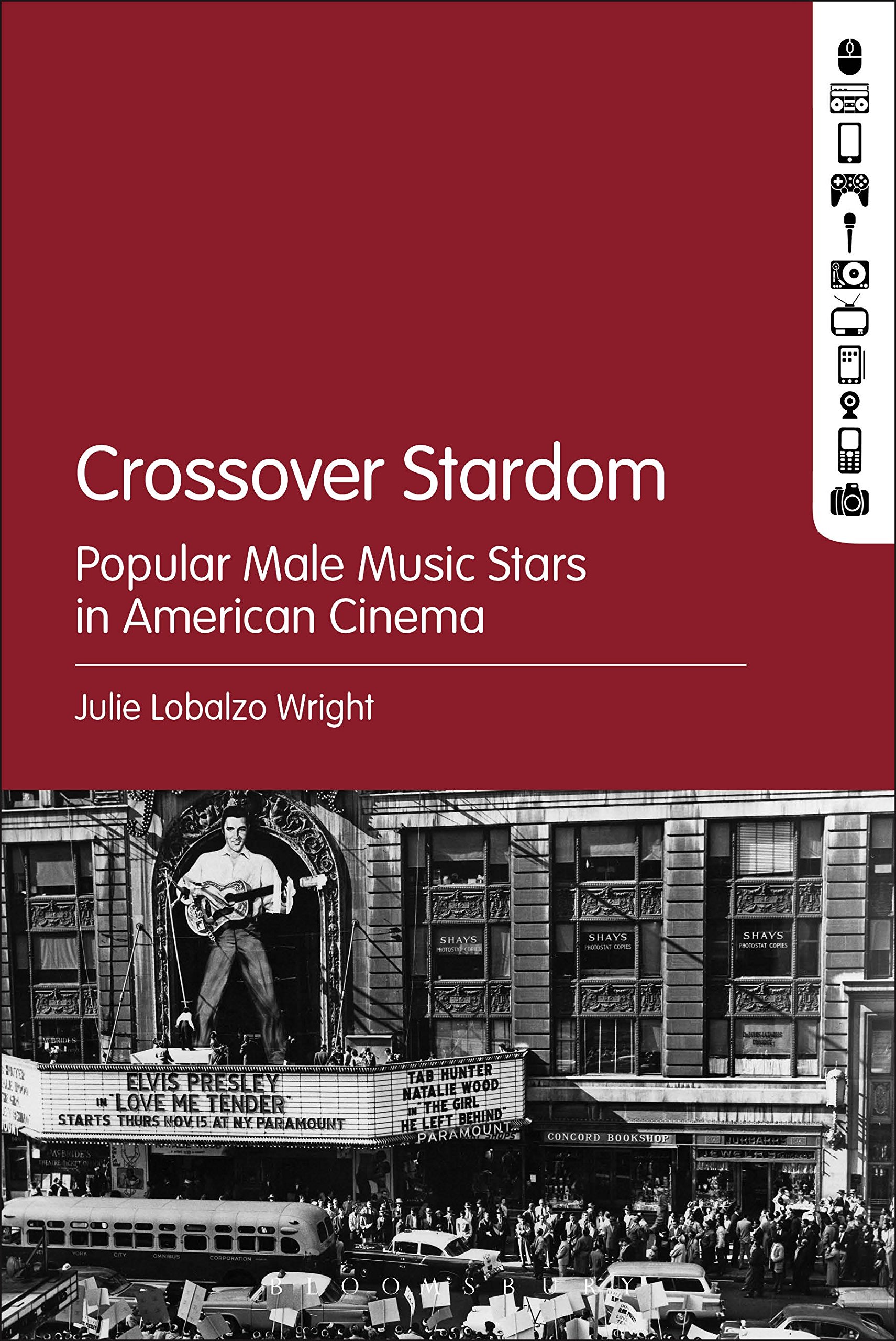 Crossover Stardom livre sur les stars de la musique masculine dans le cinéma américain en anglais