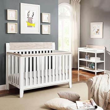 Suite Bebe Hayes Changing Table, White/Natural