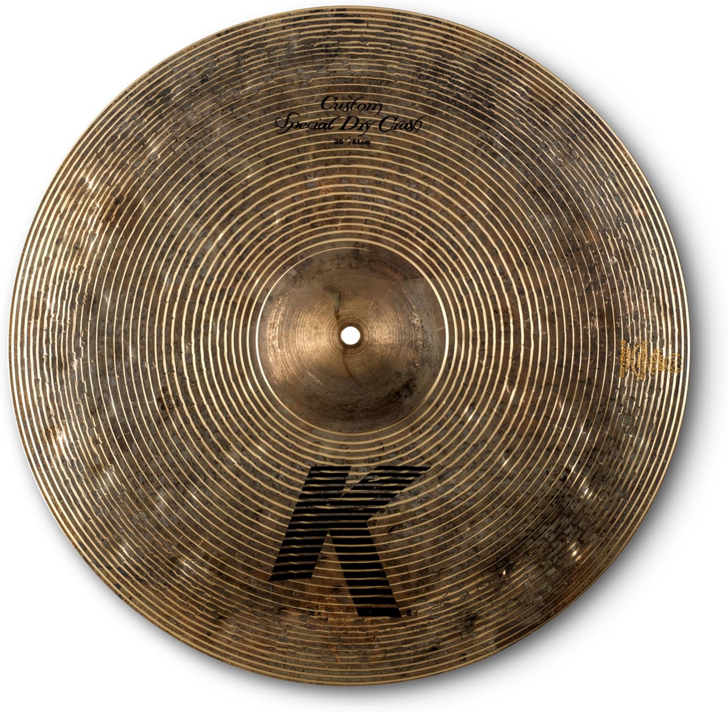 Zildjian K Custom Special Dry 20" Crash Cymbal, Natural, (K1424)
