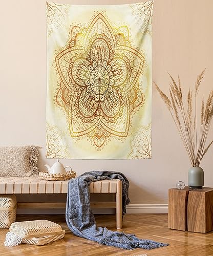 Colección Home Ambesonne, Paisajes de verano con flores púrpura en cascadas luz de sol, cuadro paraiso natural con luz de sol, cortina de ducha de