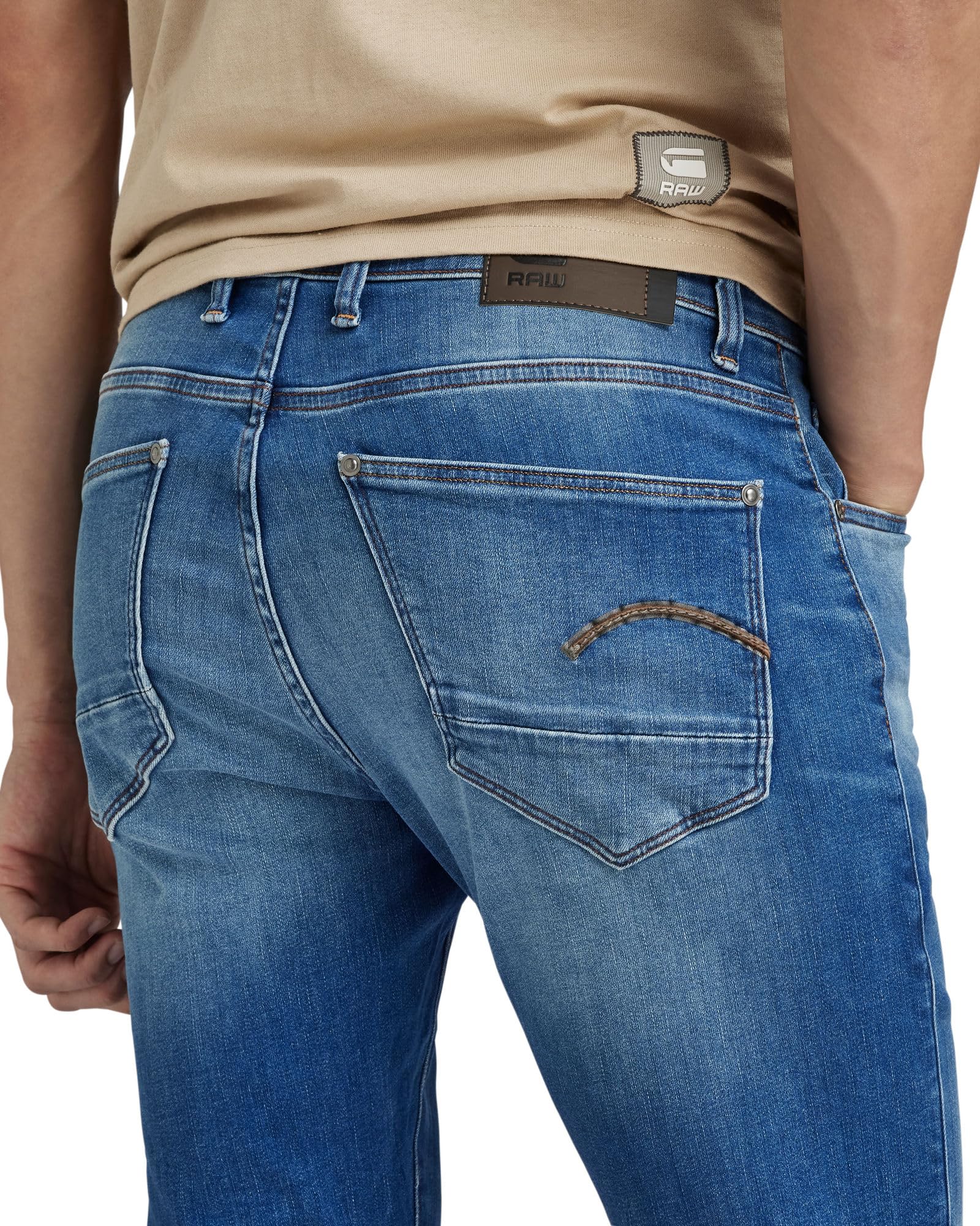 G-STAR RAW Revend Skinny Dżins Mężczyźni