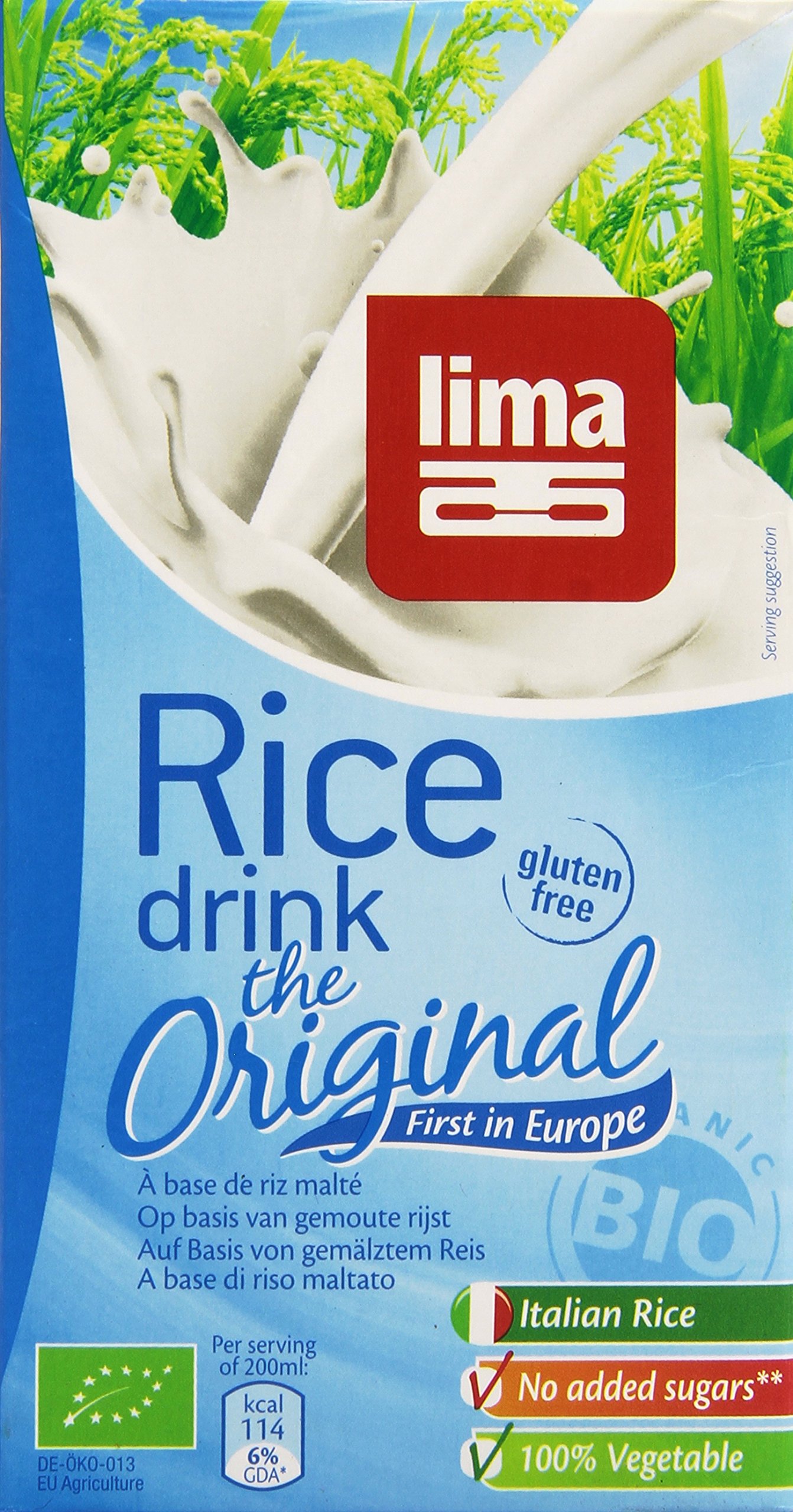 Lima Boisson à Base de Riz 500 ml - Lot de 8