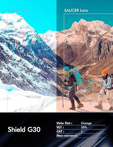 Vista 5 de SAUCER Premium Replacement Lenses for Oakley Holbrook OO9102 Sunglasses