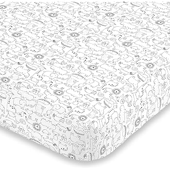 black fitted crib sheet
