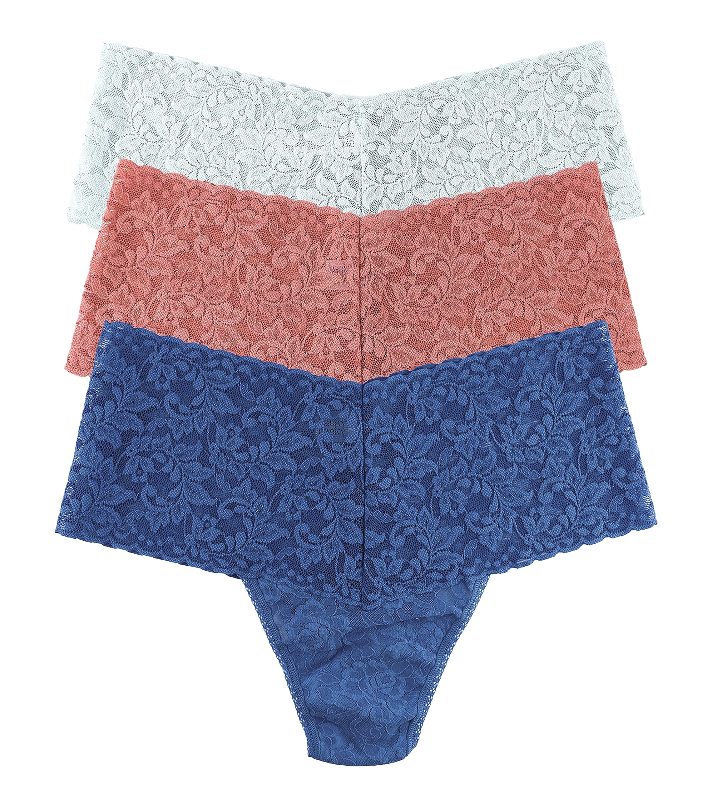 hanky pankyWomen's 3 Pack Holiday Retro Thongs
