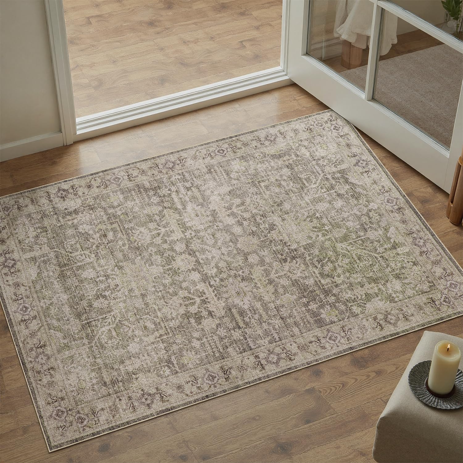 DCX Washable 3x5 Vintage Rug