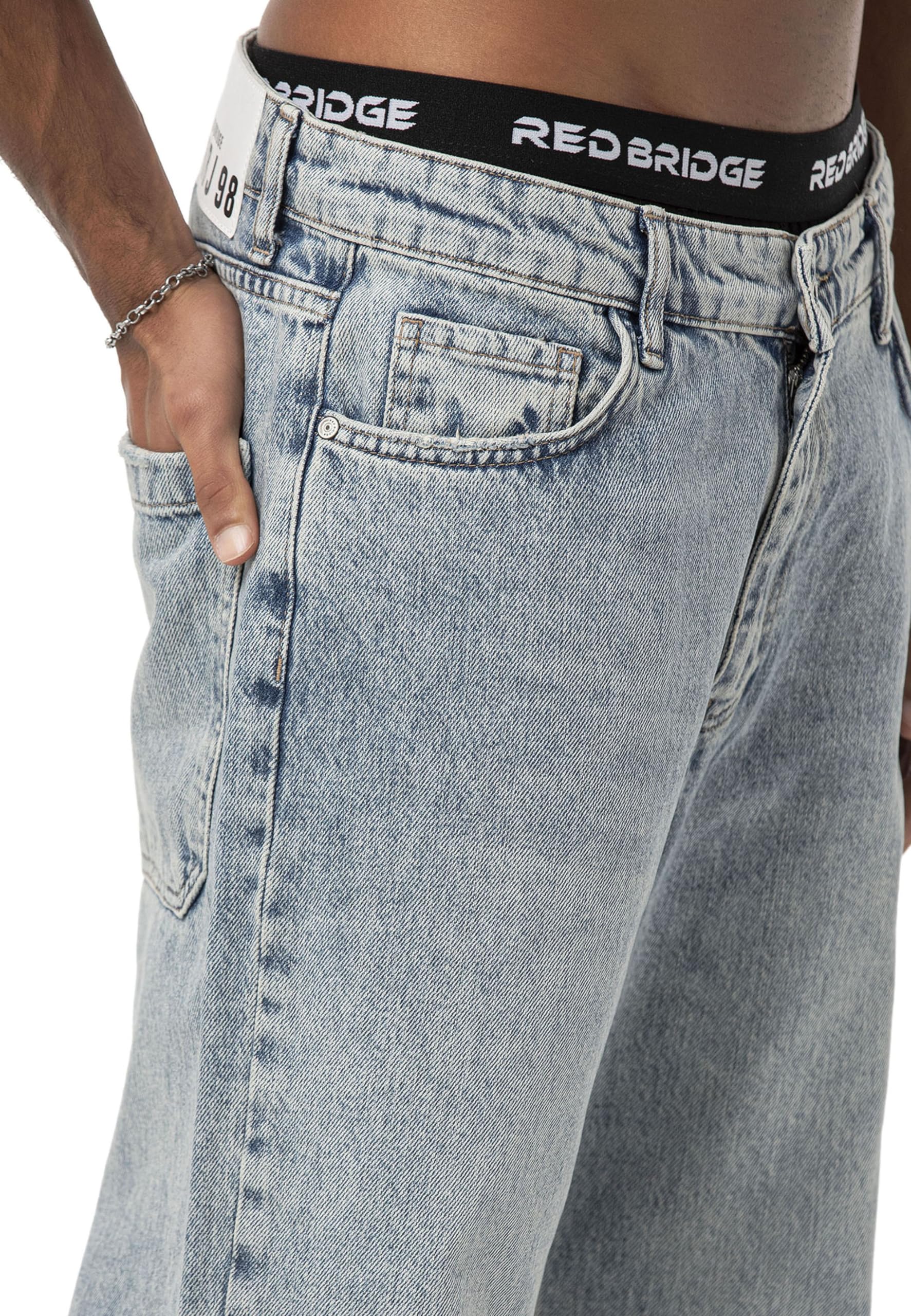 Redbridge Jeans di alta qualità, taglio ampio, denim baggy