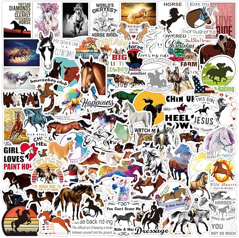 horse stickers