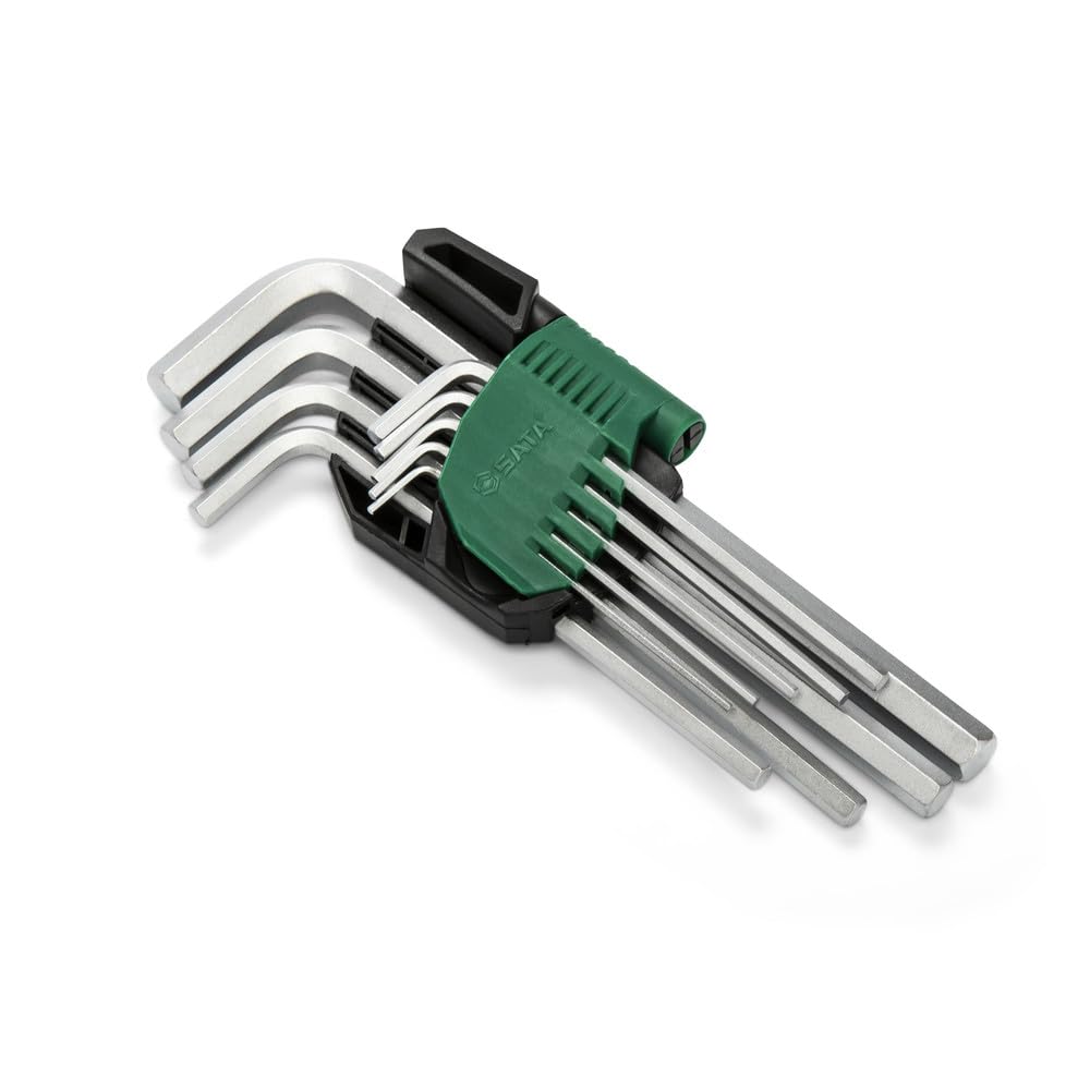 SATA Zestaw 180 sześciokątnych kluczy nasadowych 1/4", 3/8" i 1/2" ST09546G (180 odwracalnych nasadek grzechotkowych), specjalny zestaw narzędzi do większości napraw mechanicznych