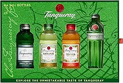 Gin Tanqueray Gift Pack com 4 unidades de 50ml