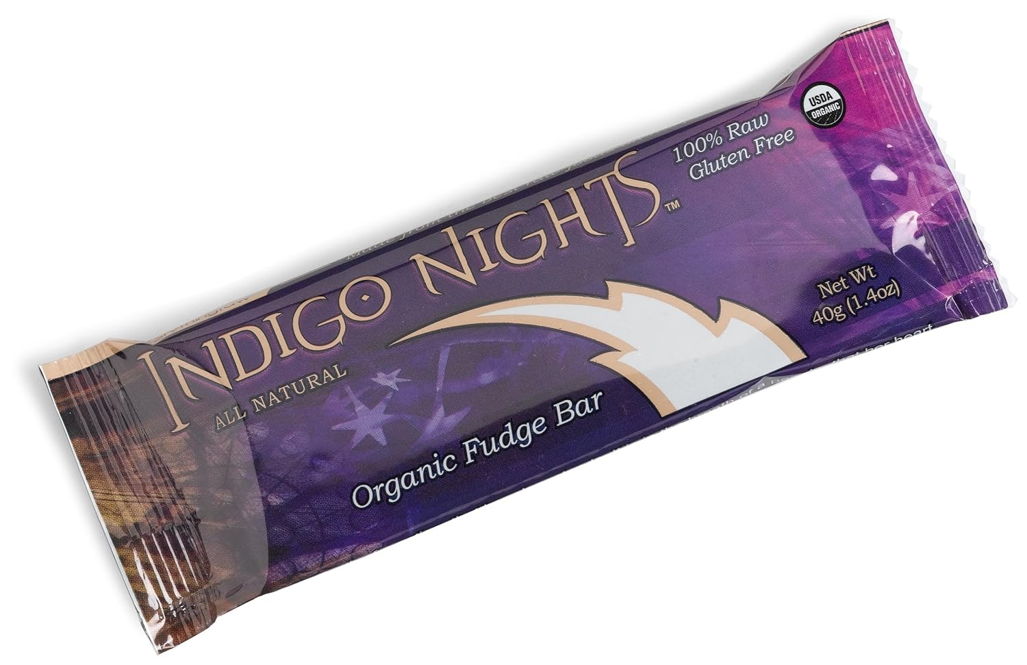 Everythingraw Indigo Nights? Organic Fudge Bar, 100 Raw