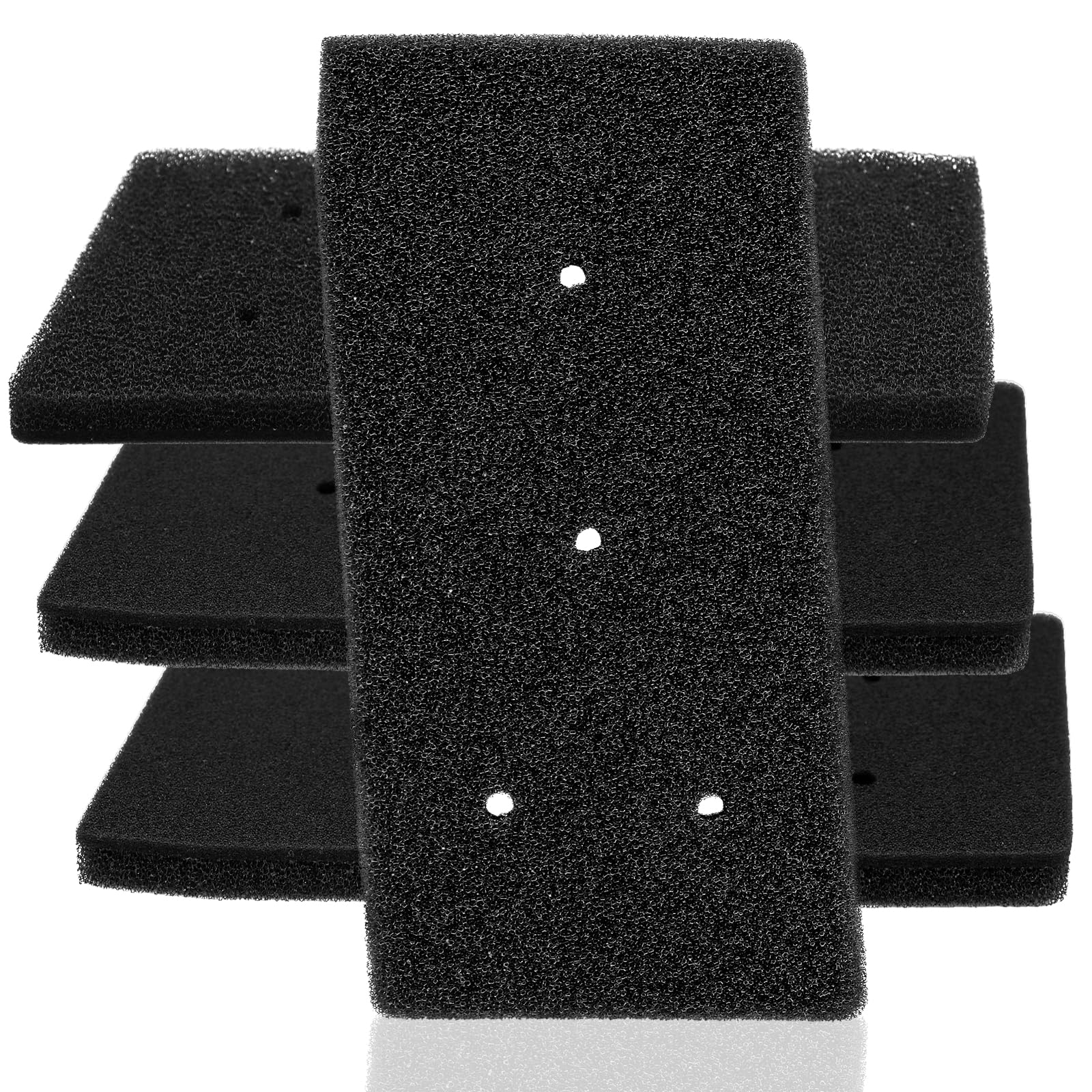 4 Stück Trockner Filter Kompatibel mit Bauknecht Privileg Whirlpool HX 481010716911, 230 x 115 x 14 mm Trockner Wärmepumpentrockner Filter, Trockner Kondenstrockner Filter, Flusenfilter Dryer Filter