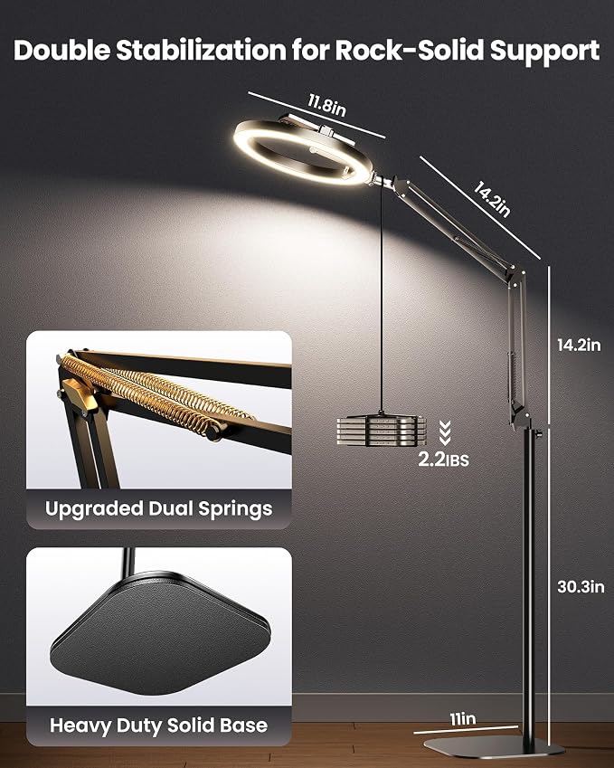 Anillo de Luz con Trípode Ajustable 70.8 pulgadas Evershop miniatura 3