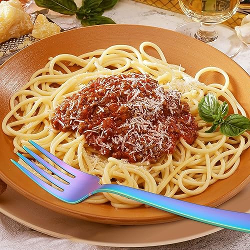 Miniatura 6 de HaWare - Utensilios para servir, juego de 5 piezas de acero inoxidable para bufé, fiesta, cocina, restaurante, cubiertos de mango cuadrado, acabado