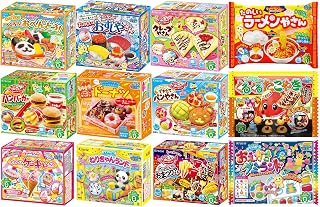 Kracie Popin' Cookin' Series Randomly 6pcs Selection Assortment Set Japanese DIY Candy Ninjapo