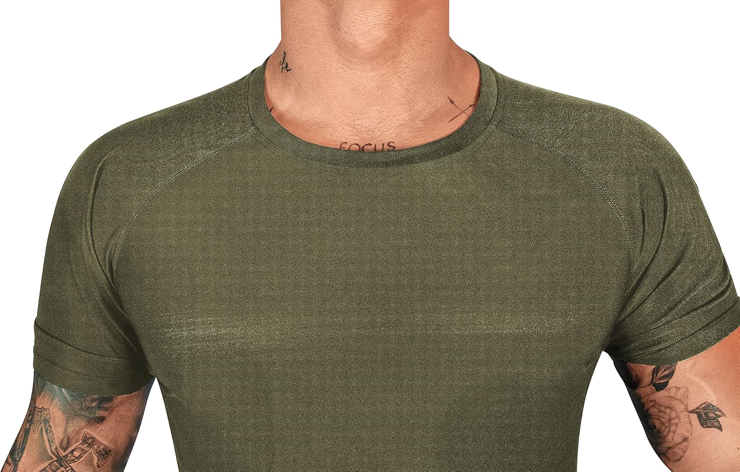 FUXERT Sauna Shirt for Men Sweat Sauna Suit for Gym Exercise Compression Shirt Workout Shapewear - Image 7