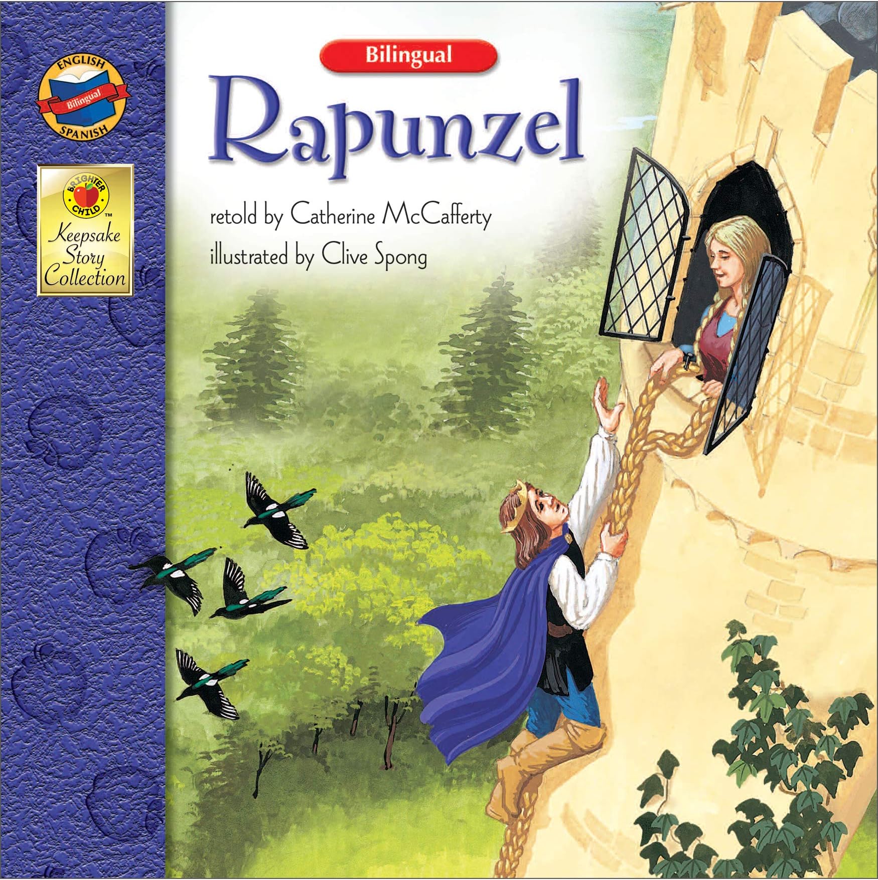 Rapunzel (Keepsake Stories, Bilingual) Paperback – January 1, 2008