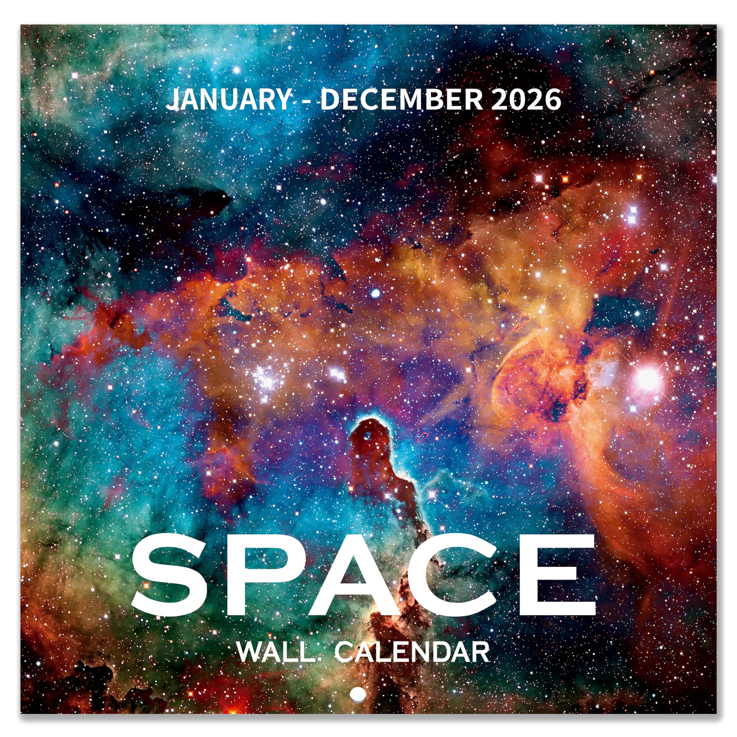 2026 Wall Calendar - 2026 Calendar, 12 Monthly Wall Calendar 2025-2026, Jan 2026 - Dec 2026, 12" x 24" (Open), Unruled Blocks(1.2" x 1.7") Calendar 2026 with Thick Glossy Paper