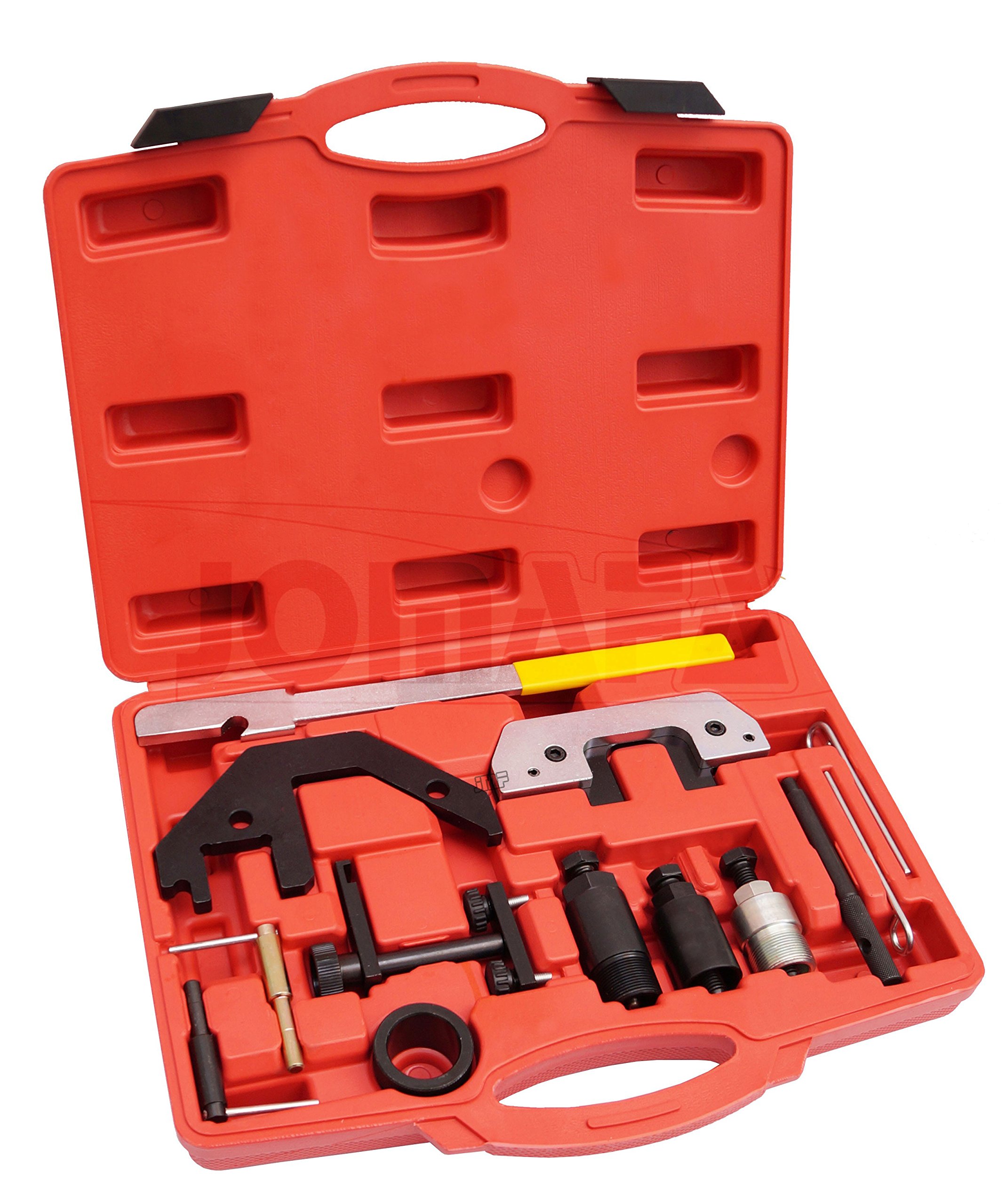 JOMAFA CONJUNTO CALADO/HERRAMIENTA DE REGLAJE COMPATIBLE CON BMW M41, M51, M47, M57, M57 TU T2, 204D3, M47R LAND ROVER Y OPEL. Puesta a punto de serie 1, 3, 5, 6, 7 y X