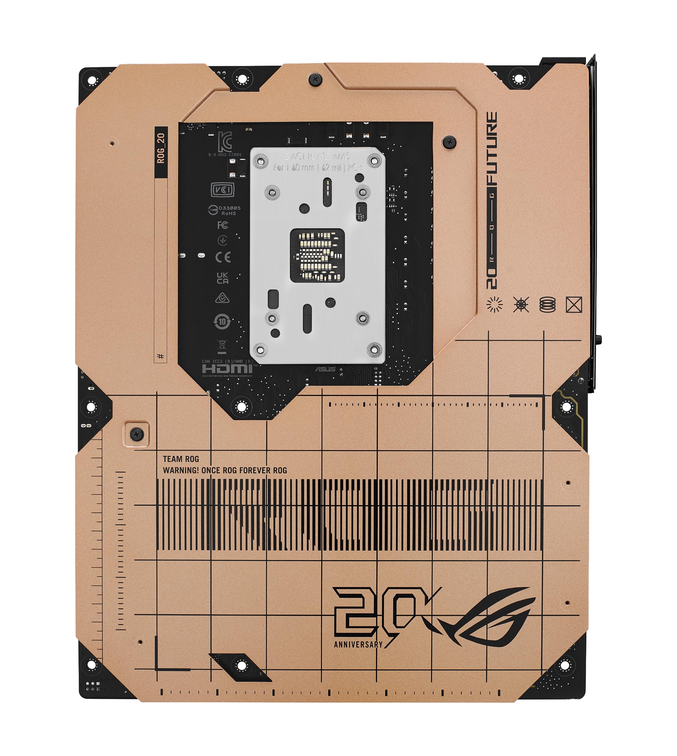 ASUS ROG Crosshair 2006, AMD AM5 X870E ATX, hołd dla pierwszej płyty głównej ROG, 20 + 2 stopnie zasilania, DDR5, 5 gniazd M.2, Wi-Fi 7, Ethernet Realtek 10 GB, wyświetlacz OLED, ASUS AI Advisor | AMD AM5, 20+2+2, DDR5, 2-calowy wyświetlacz OLED, 5 gniazd