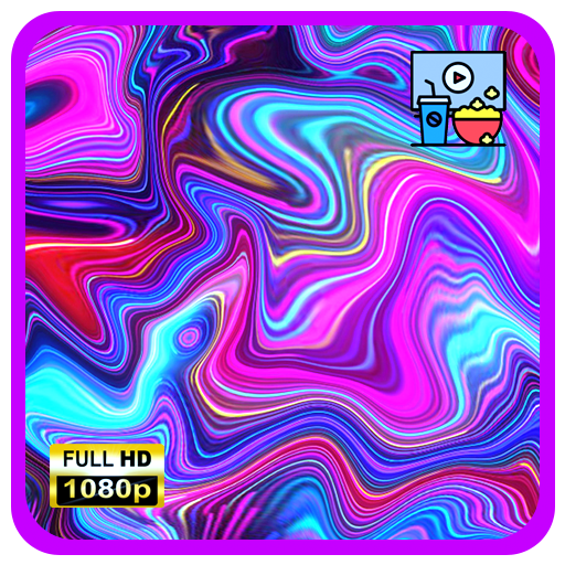 Psychedelic Color Drift: onde luminose astratte psichedeliche