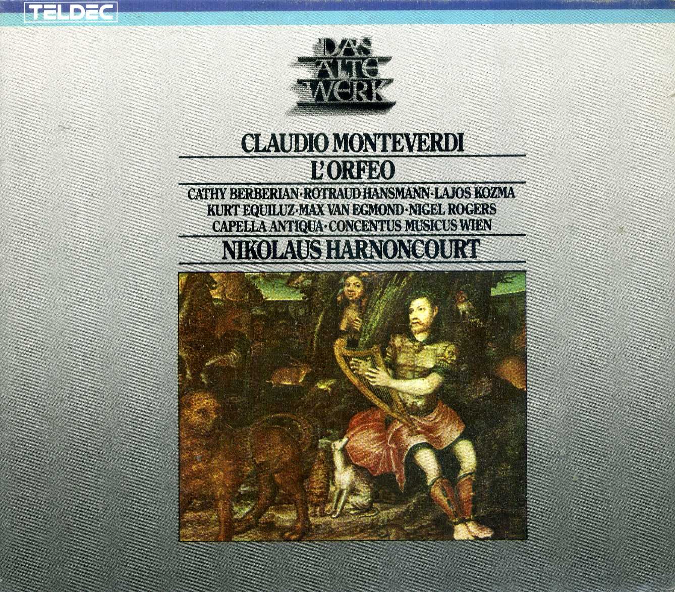 Monteverdi: L'Orfeo [Audio CD] Tragicomedia