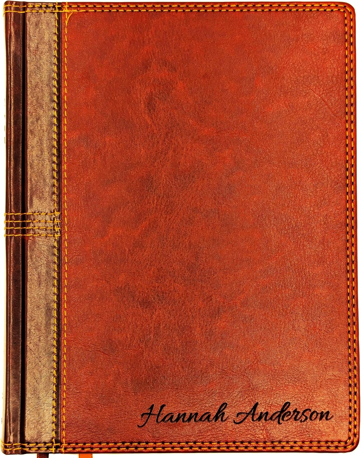 Personalized NASB Journaling Bible | New American Standard 1995 | Custom Engraved Name | Hardcover Wide Margin Study Bible | Christian Gift for Men & Women