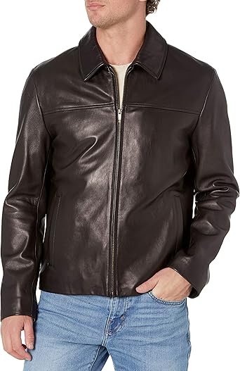 leather jacket cole haan
