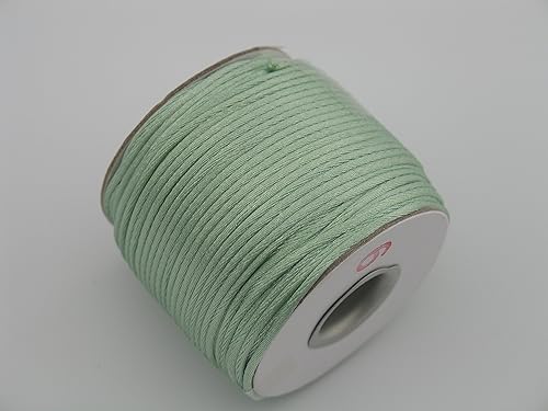 Vista 86 de KONMAY - Cuerda de nailon para hacer manualidades tipo bisutería, macramé o crochet, joyería, nudos chinos, Kumihimo, disponible en varios tamaños