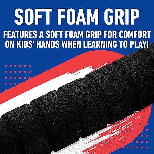 Miniatura 4 de Franklin Sports MLB - Bate de béisbol de espuma jumbo + juegos de pelotas, bates de béisbol de espuma de gran tamaño para niños + pelotas de béisbol