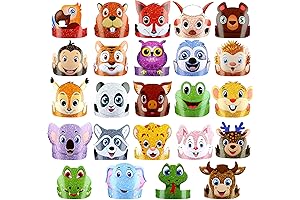 Tinlade Animal Hats for Kids Party: Unmask the Adventure!