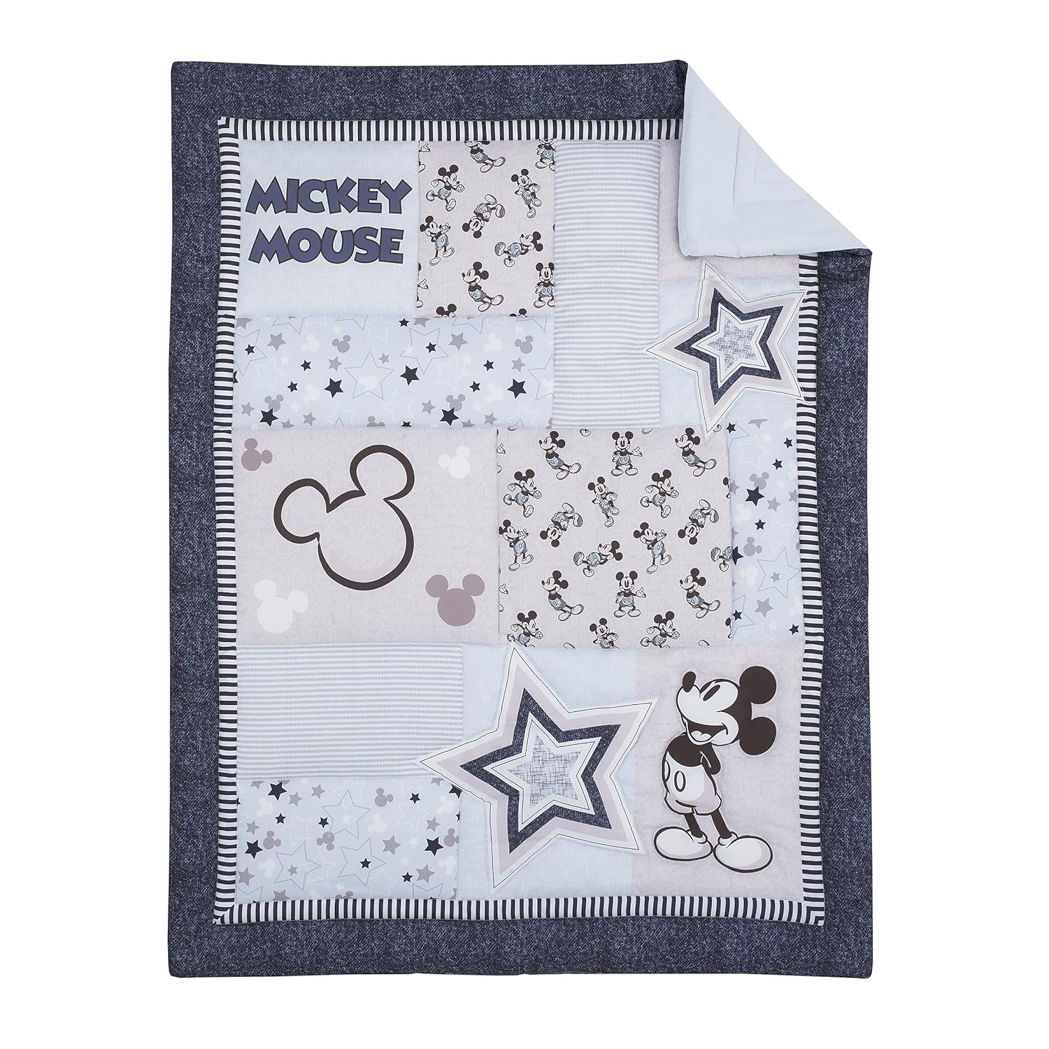 mickey mouse hello world bedding