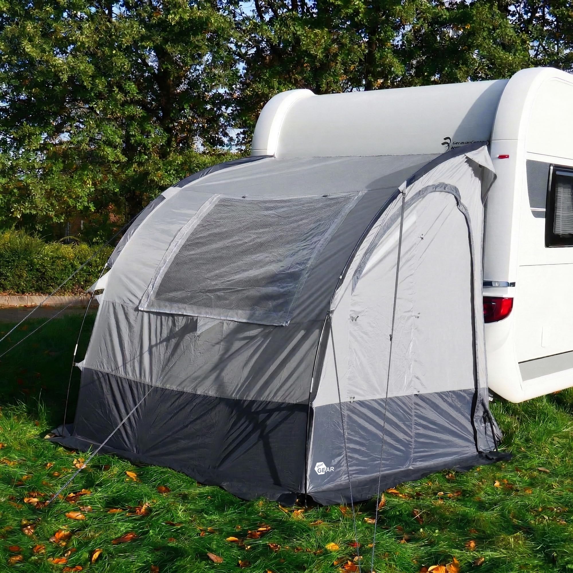 your GEAR Venecia - Caravan Heckzelt 190x170cm Gerätezelt Küchenzelt für Wohnwagen