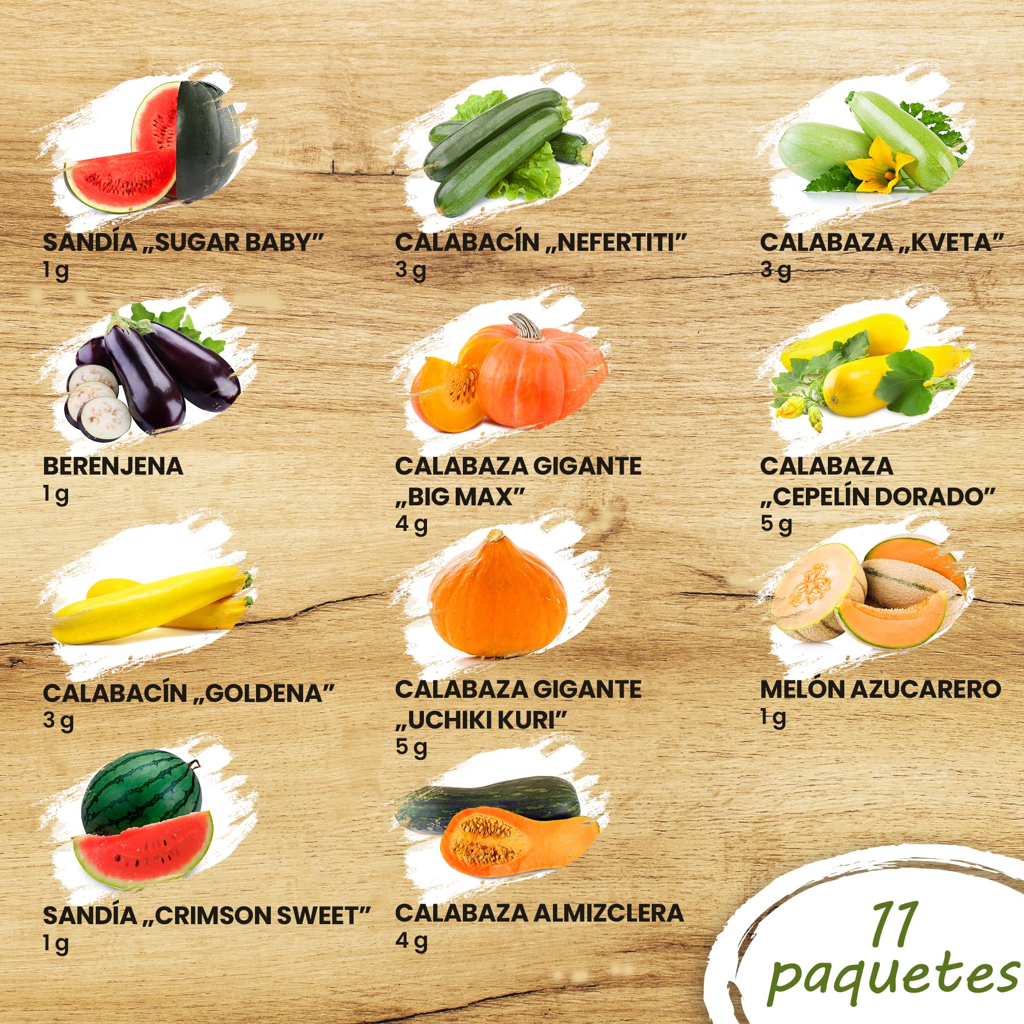 TORAF set de semillas de hortalizas 61pack, kit semillas huerto semillas ecologicas para cocina, balcón y jardín, remolacha, calabacín, judías, perejil, zanahoria, sandía, rábano, tomates owngrown