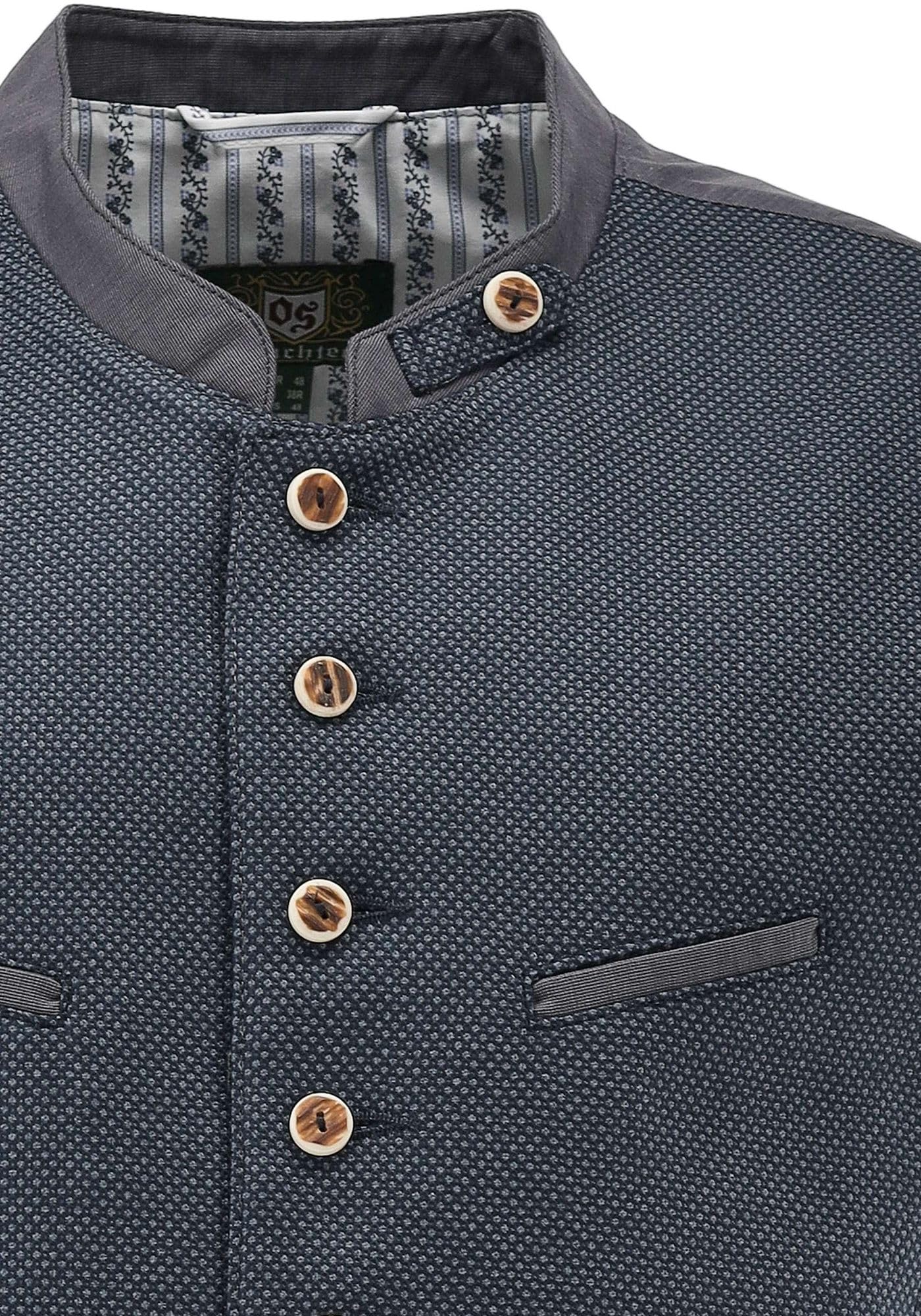 OS Trachten Trachtenweste Slim Fit Qalimo