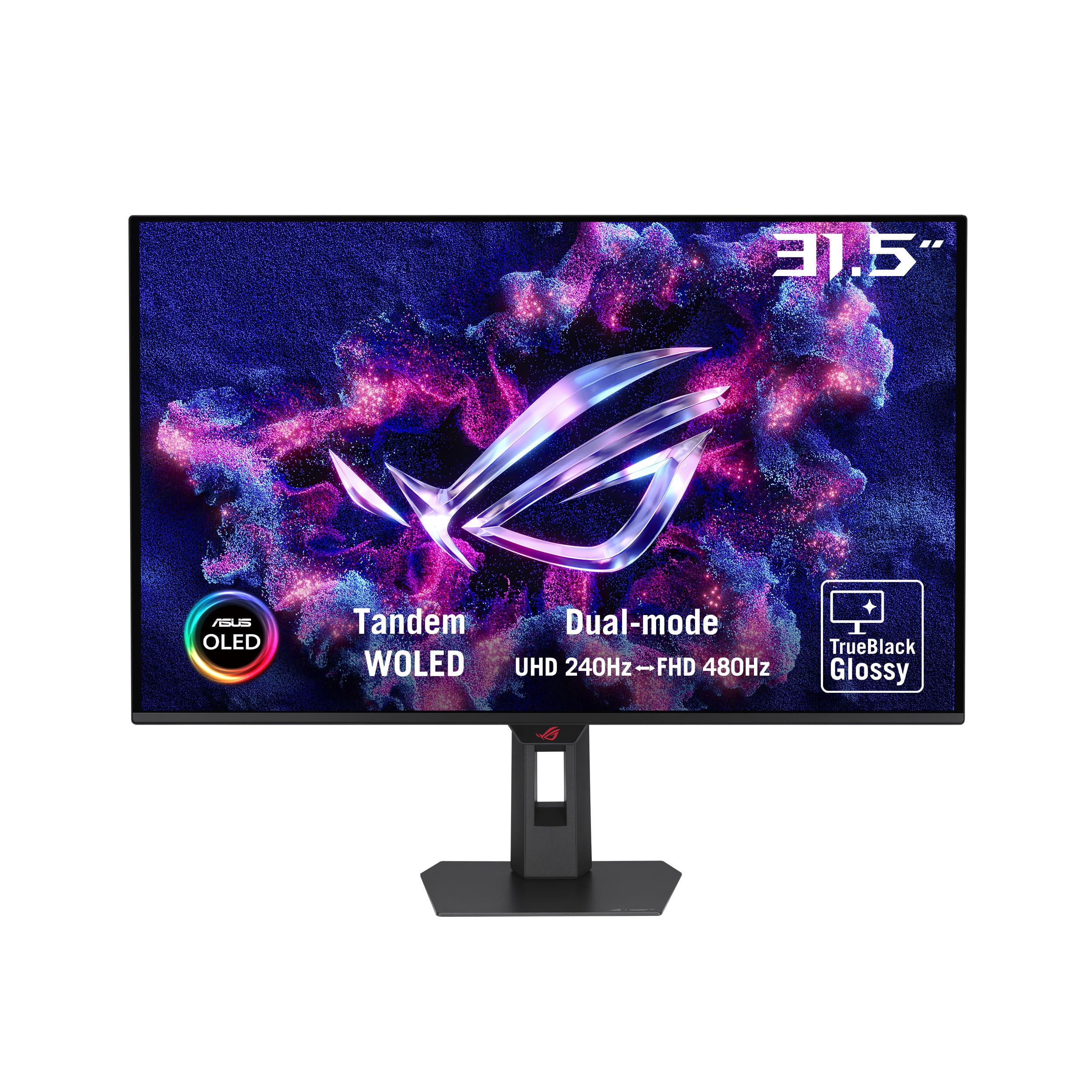 ASUS ROG STRIX OLED XG32UQWMS, Monitor Gaming da 31,5" WOLED, Nero