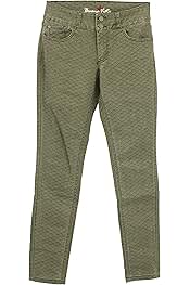 Gemusterte damenjeans Clearance