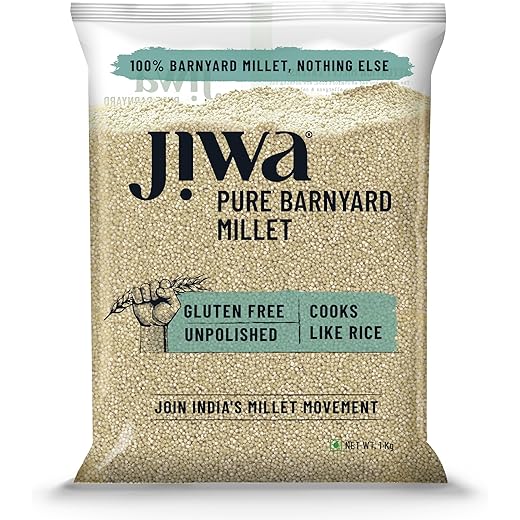 JIWA Pure Barnyard Millet Unpolished 1 Kg