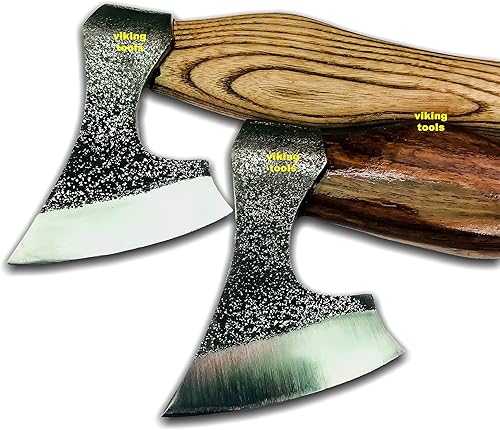 Miniatura 3 de Hacha vikinga, hacha, hachas de lanzamiento, hacha de mano, regalos para él, herramienta de trabajo de madera ASH, regalos vikingos para hombres,