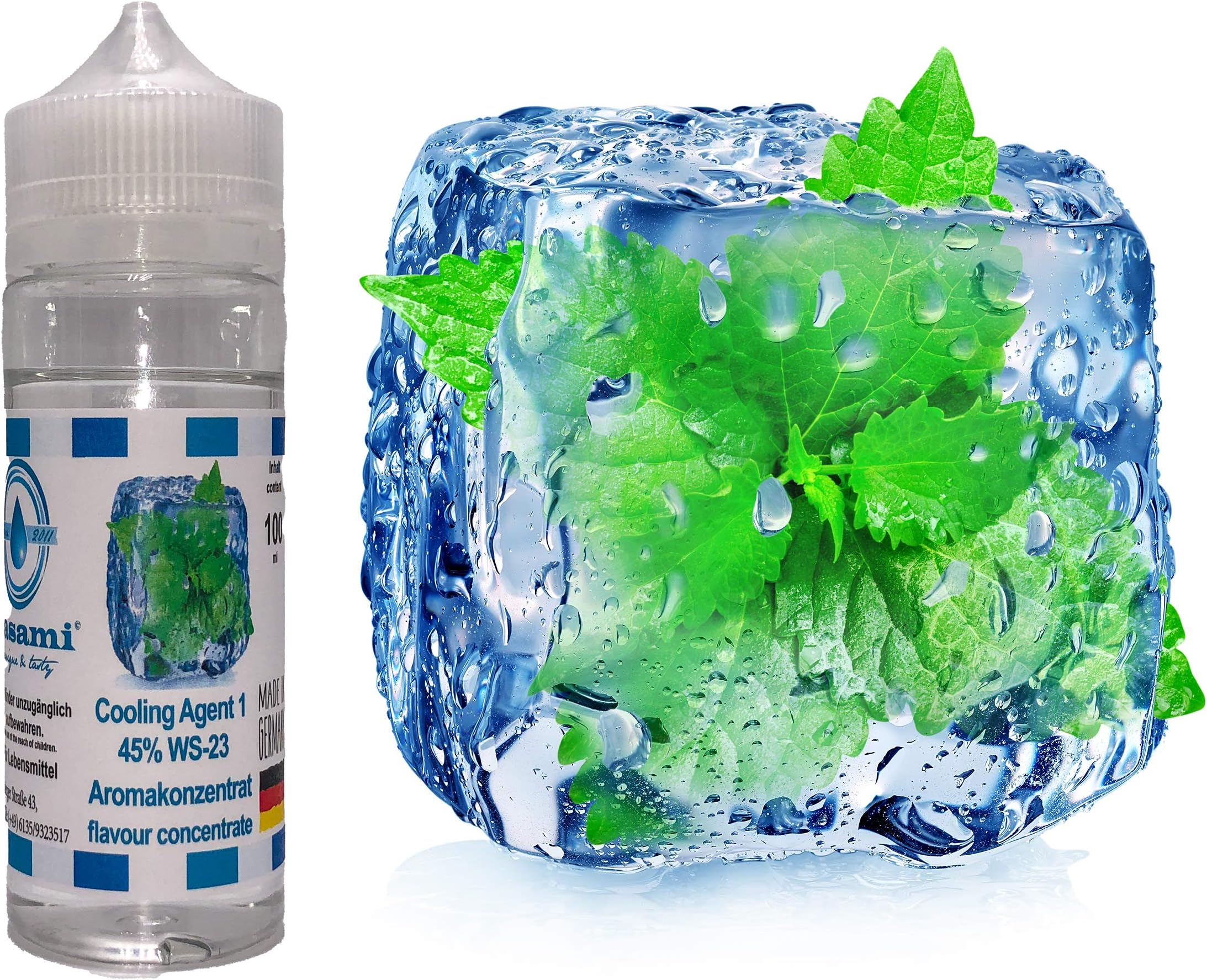 Cooling Agent WS-23 - Koolada Flavor Concentrate - Vegan - Sasami - 10ml