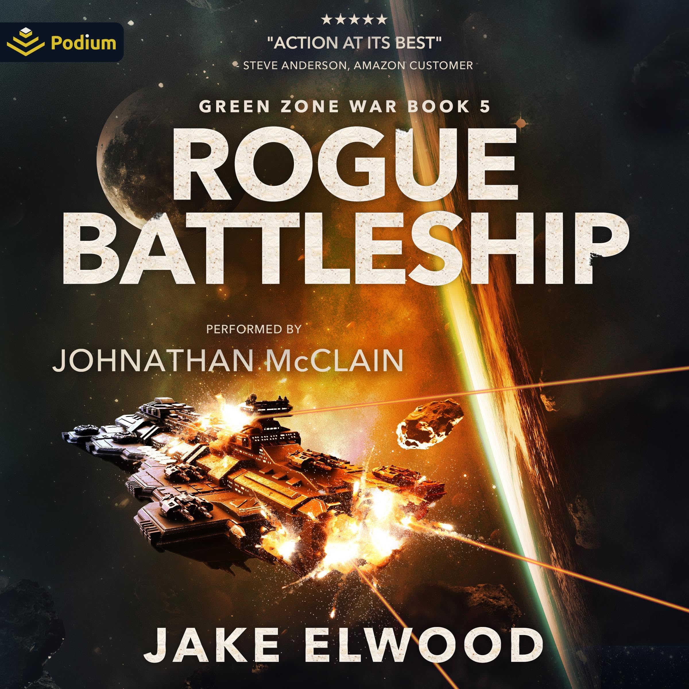 Cover art for Rogue Battleship