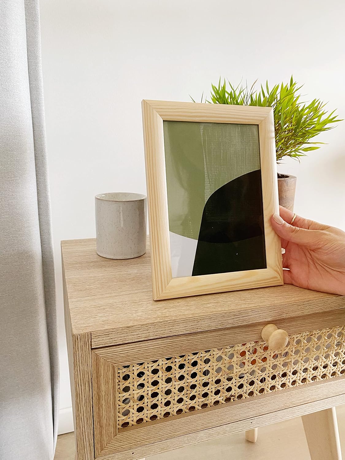 Photo Frame Photo Size: 15.75" x 23.62", Colour: Natural