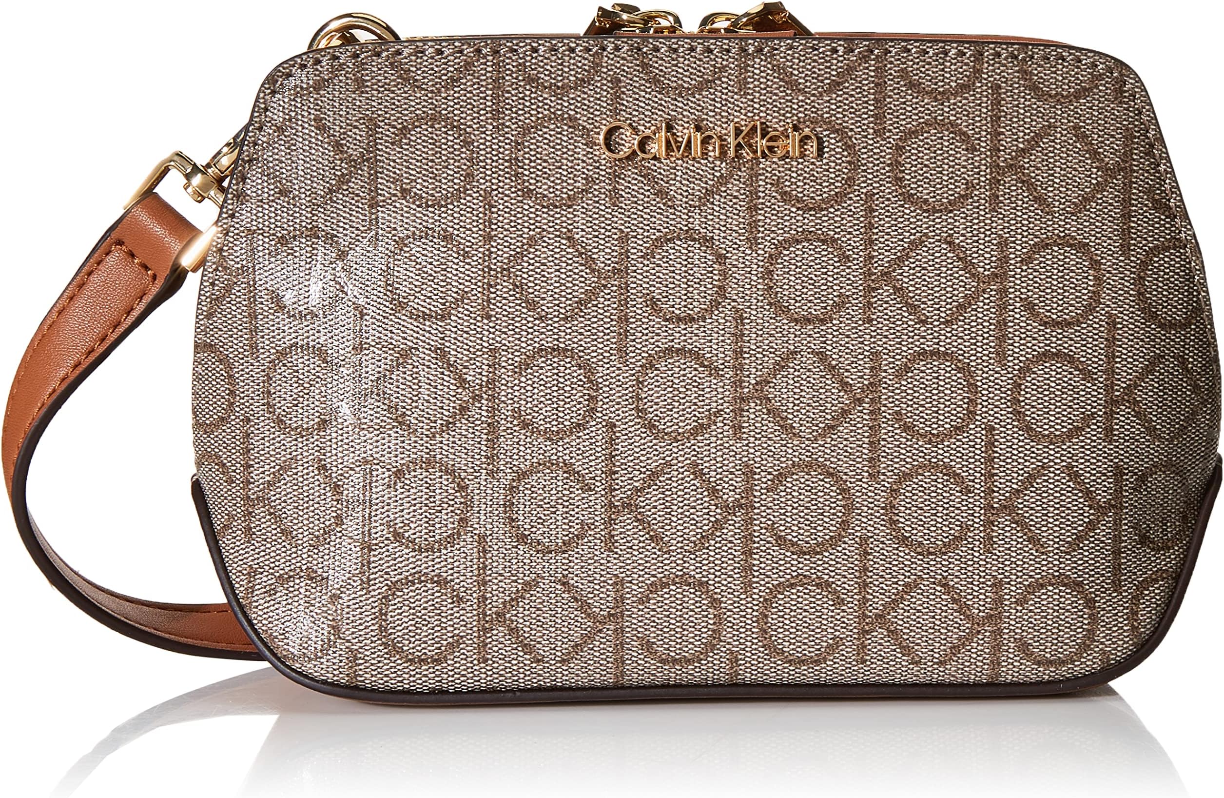 Calvin Klein Women's Lucy Triple Compartment Crossbody