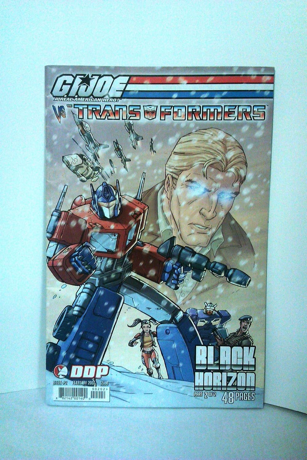 G.I. Joe Vs The Transformers Vol IV Black Horizon 2 Cover
