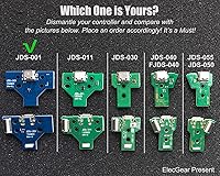 Vista 3 de 2pcs JDS-001 Replacement Micro USB Charging Port Socket for PS4 Controller, USB Charging Port Charger Socket Adapter Module, Flex Cable, Screwdriver