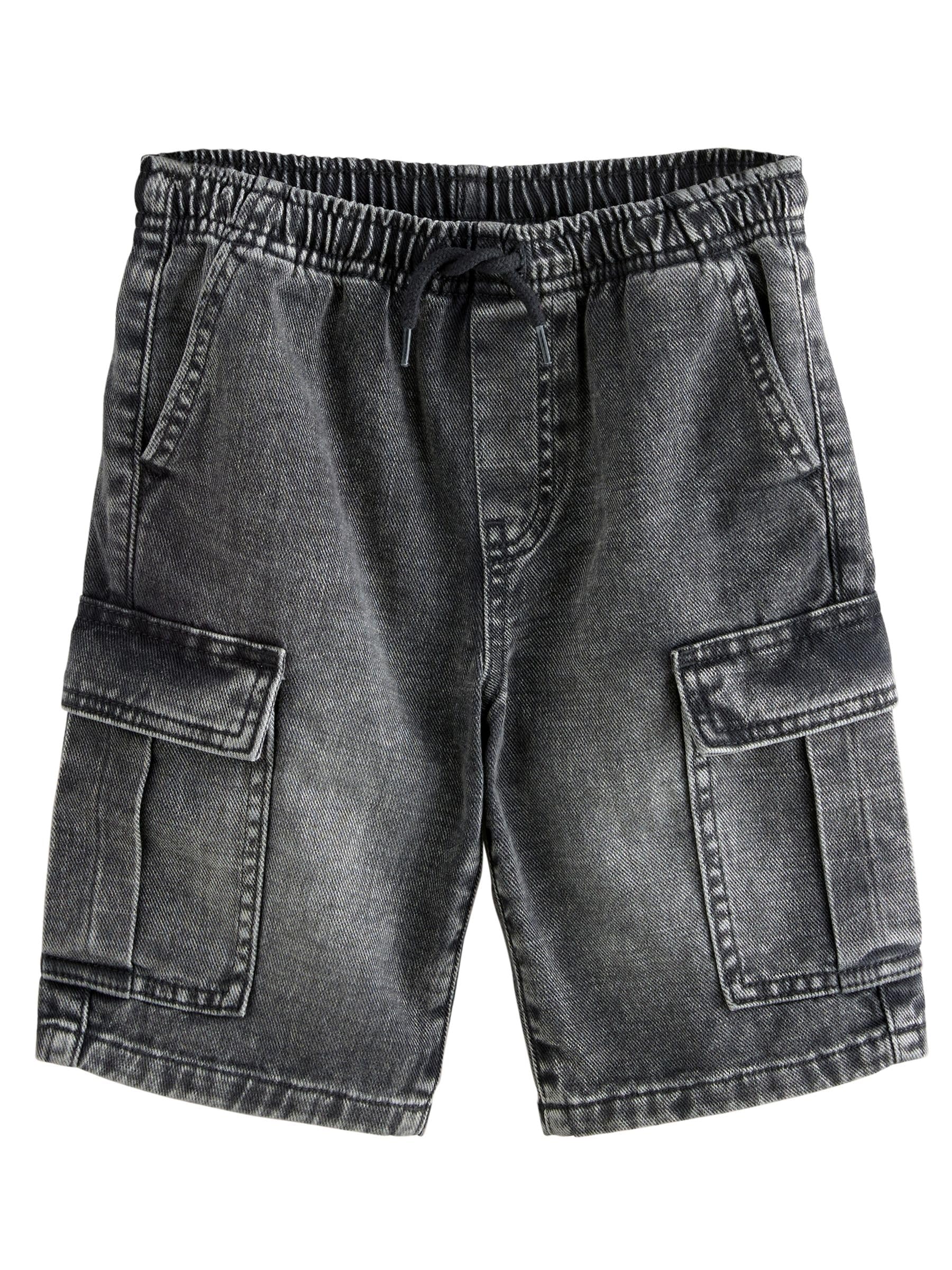 NEXT Niños Pack de 2 Vaqueros Cortos Estilo Cargo 100% algodón