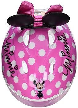 Amazon | ミニーマウス グッズ 子供用 ヘルメット ディズニー