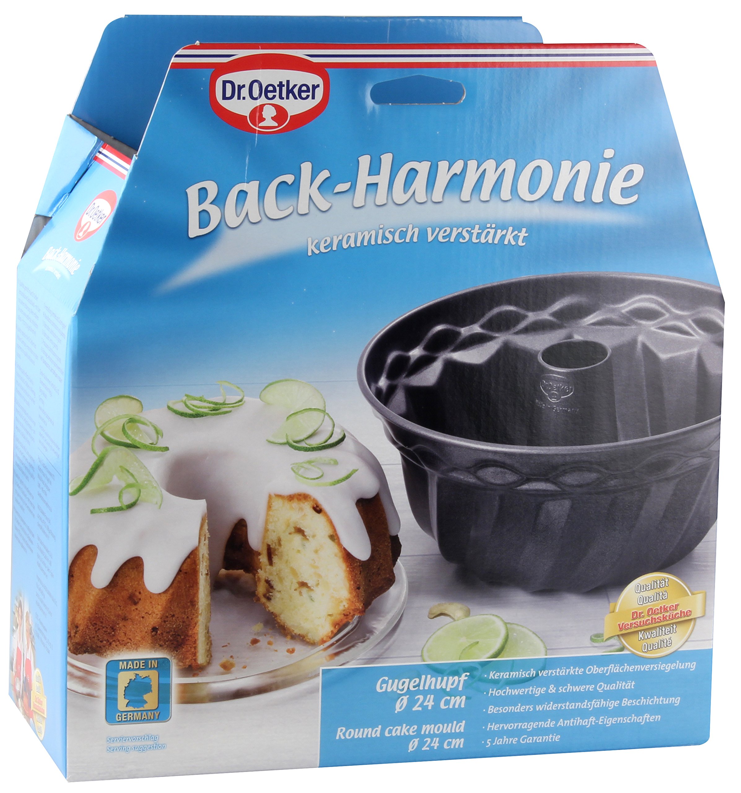 Dr. Oetker, Moule à gâteau Gugelhupf 24 cm