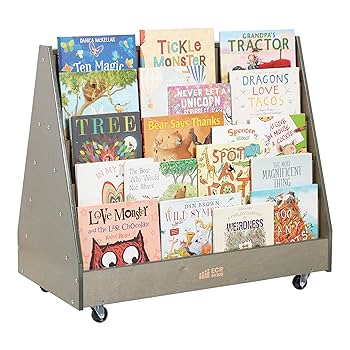 かわうそ　ECR 4KIDS片面ブックディスプレイラック Amazon.com: ECR4Kids Streamline Single-Sided Book Display